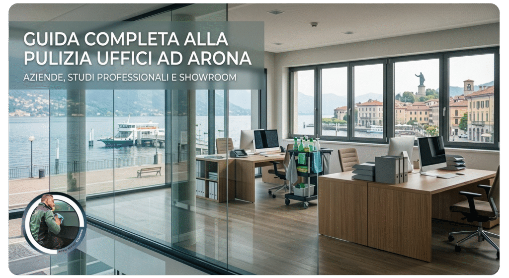 Guida completa pulizia uffici Arona Borgomanero Royal Servizi